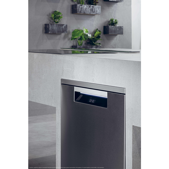 Haier XF 6B2M3BX-80 Silver Dishwasher 16 Settings