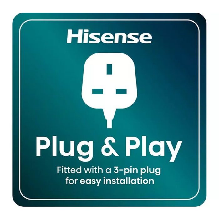 Hisense BI622ABPGUK Built-In Electric Steam Oven Jet Black