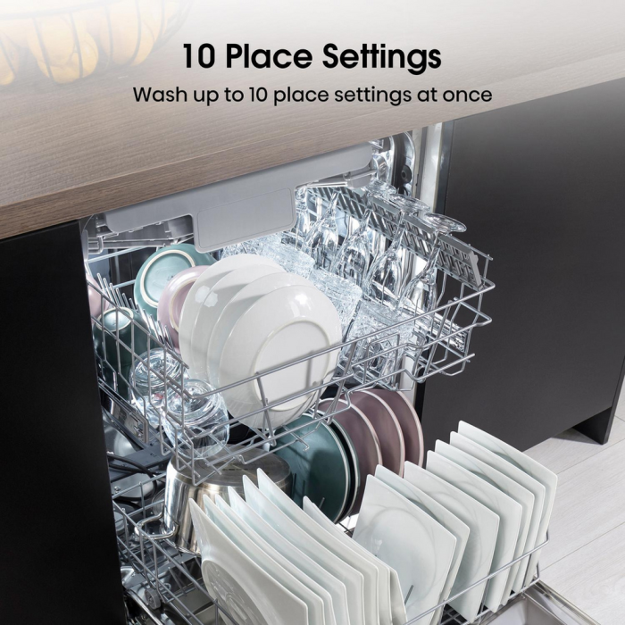 Hisense HS523E15WUK Slimline Dishwasher 10 Place Settings