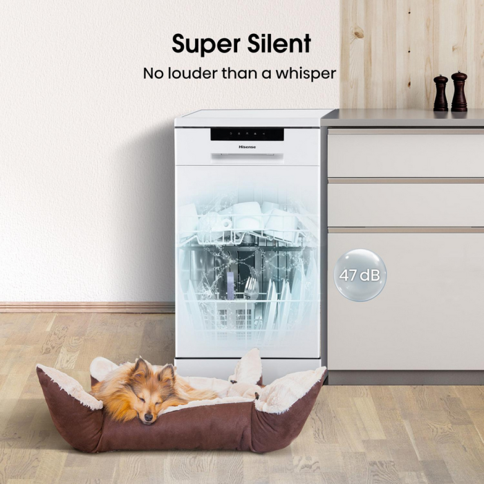 Hisense HS523E15WUK Slimline Dishwasher 10 Place Settings