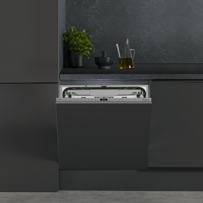 Hisense HV16AUK Integrated Dishwasher with 16 Place Settings