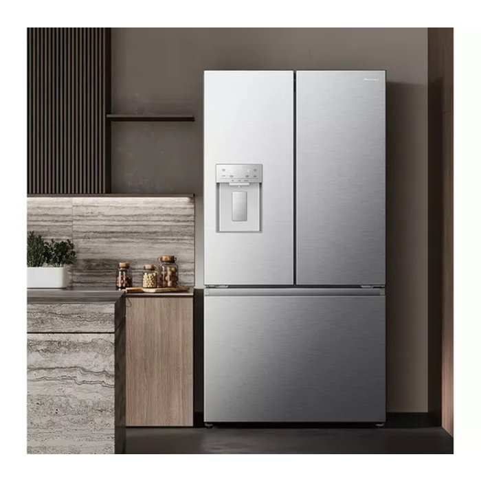 Hisense RF815N4SESE Silver No Frost Fridge Freezer