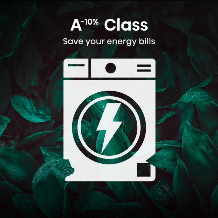 Hisense WF1Q1041BW 10kg Steam Washing Machine White