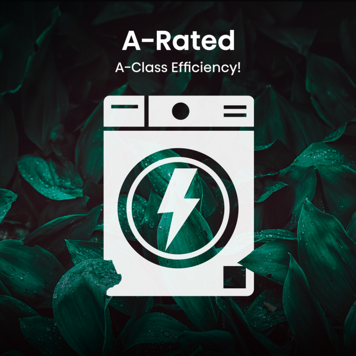 Hisense WF1Q7021BW 7kg Steam Washing Machine White