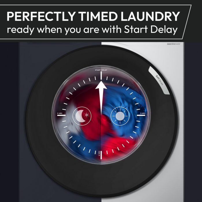 Hoover HGD 48S8C-80 8kg 1400 Spin Washer White