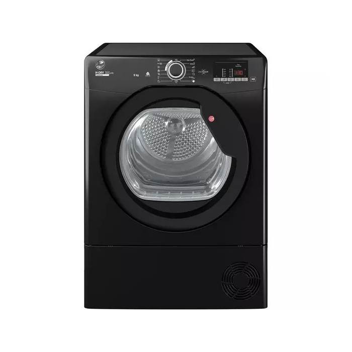 Hoover HLE C9DGB HLEC9DGB-80 9kg Tumble Dryer - Black