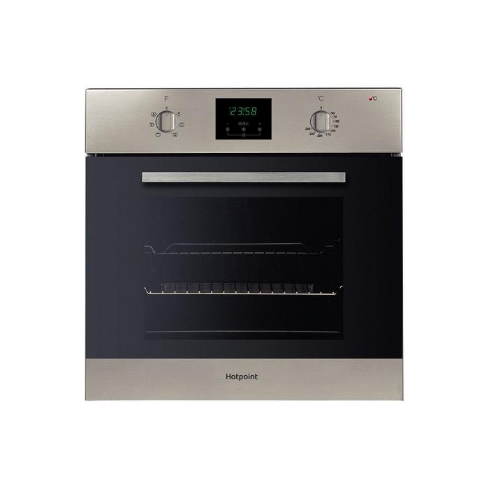Hotpoint AOY54CIX 59.5cm Built In Electric Single Oven - Silver