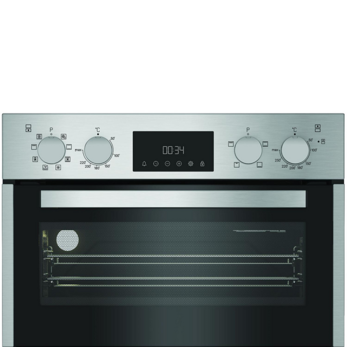 Hotpoint DIH82DIX Electric Double Oven 59.4cm Stainless Steel