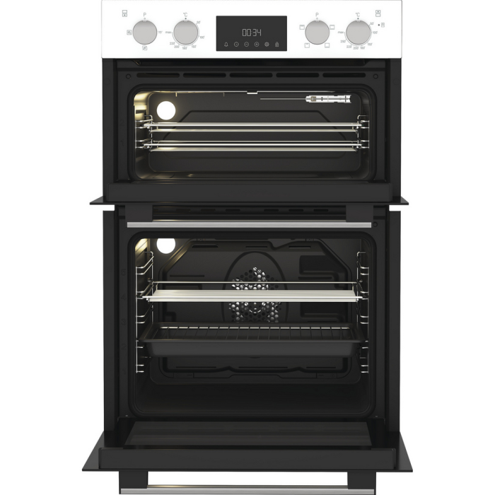 Hotpoint DIH10DW 89cm Electric Built-In Double Oven White