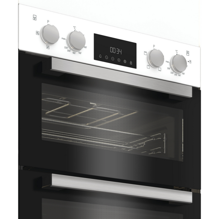Hotpoint DIH10DW 89cm Electric Built-In Double Oven White