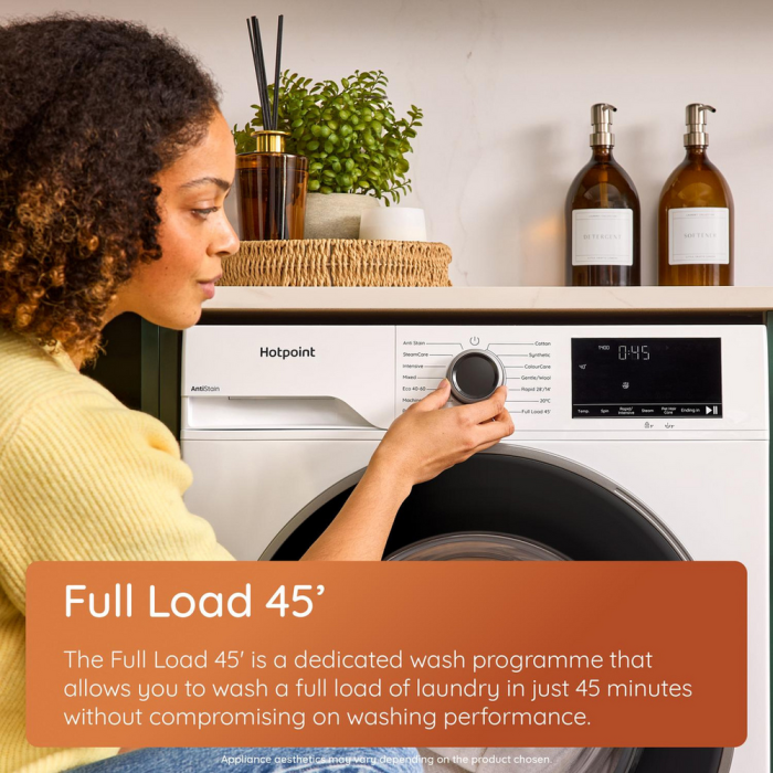 Hotpoint H101ANTISTAINUK 10kg 1400 spin Washing Machine