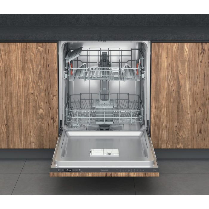Hotpoint H2IHKD526UK Full Size Dishwasher - White - 14 Place Settings