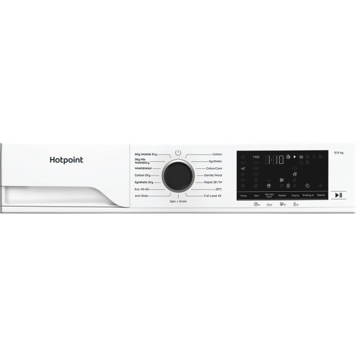 Hotpoint HBD9681ANTSTAIN 9kg/6kg 1400 Spin Washer Dryer