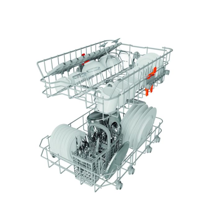 Hotpoint HF9E1B19UK Freestanding Slimline Dishwasher White