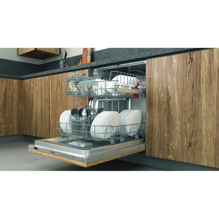 Hotpoint HP2IFC14BN6UK Integrated Dishwasher 14 Place