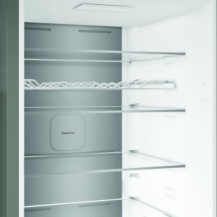 Hotpoint HPK26413XR6UKE 59.5cm 70/30 Fridge Freezer Black Steel