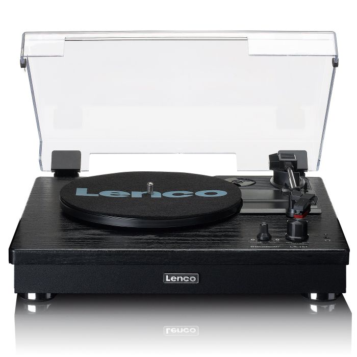 Lenco LS-101 Turntable & Hi Fi speakers  - Black