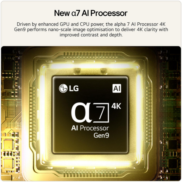 LG 43NU900B6LA.AEK 43 inch 4K UHD Nano AI Smart TV