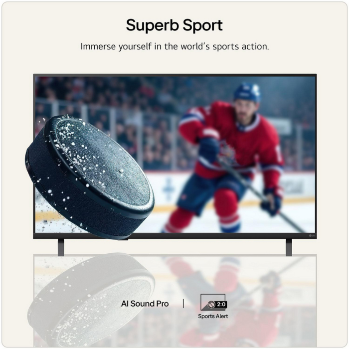 LG 43NU900B6LA.AEK 43 inch 4K UHD Nano AI Smart TV