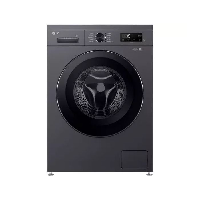 LG F4X1009NMK 9kg 1400 Spin Washing Machine - Slate Grey
