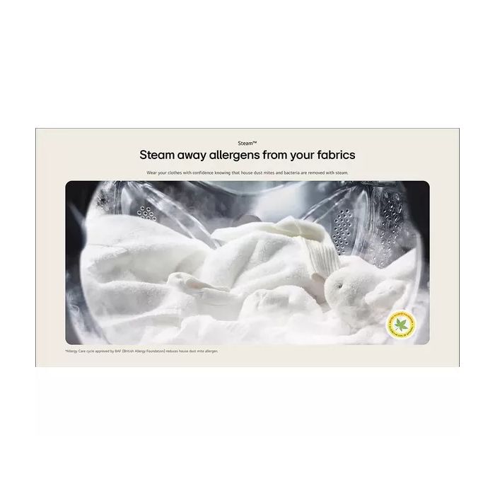 LG F4X1009NMK 9kg 1400 Spin Washing Machine - Slate Grey