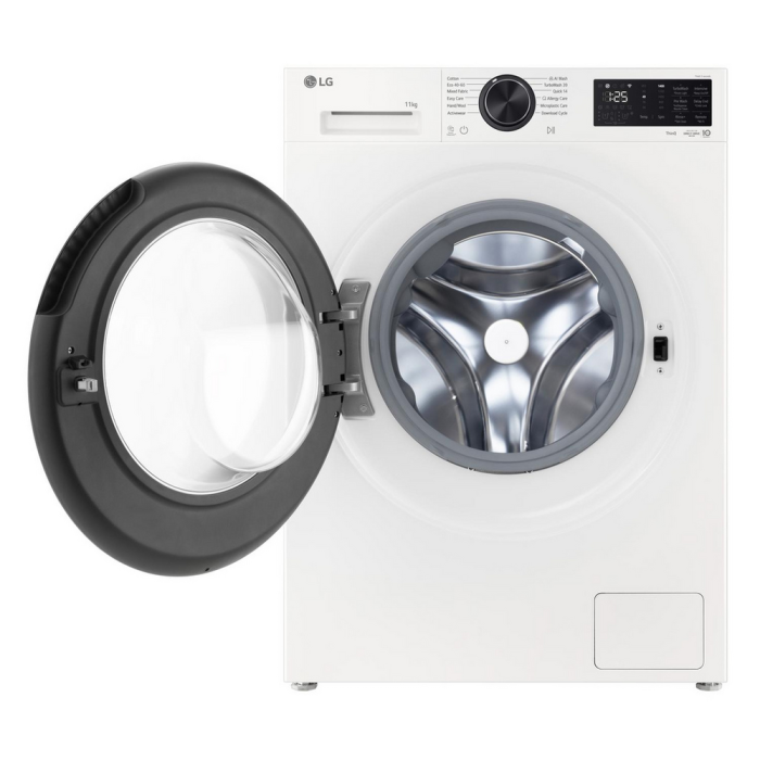 LG F4X5011TWB 11kg 1400 Spin Washing Machine - White