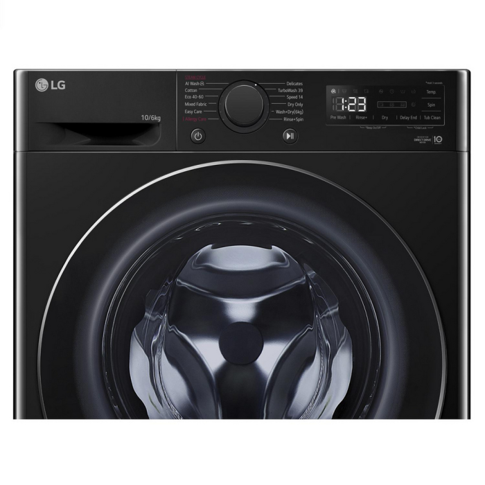 LG FWY706NCTN1 10kg/6kg 1400 Spin Washer Dryer
