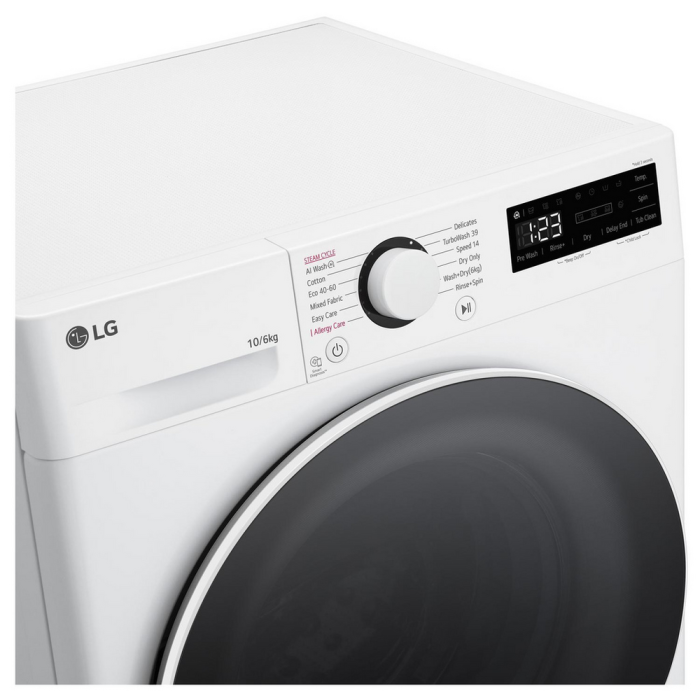 LG FWY706WWTN1 Washer Dryer - 10kg/6kg Capacity