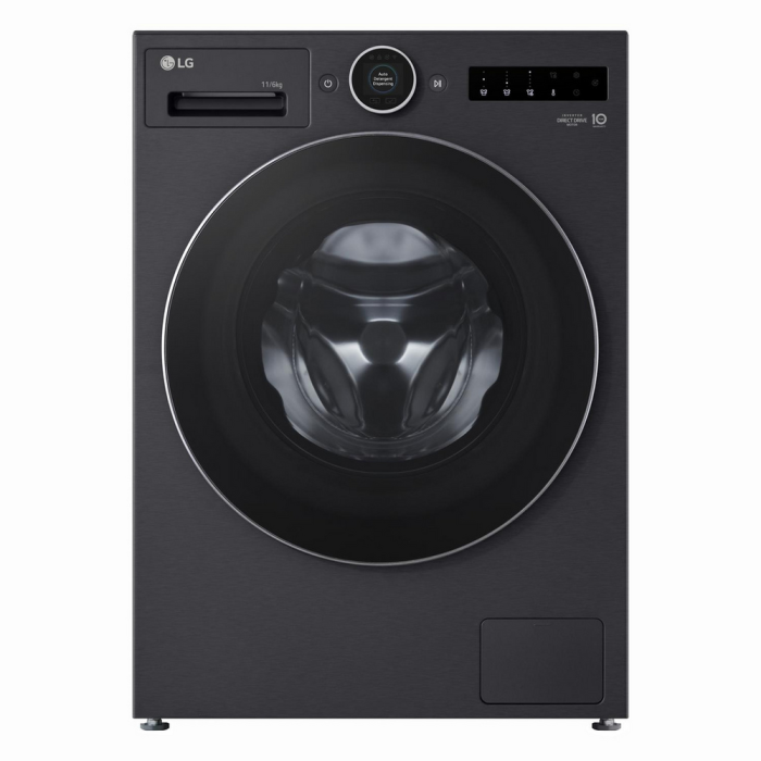LG WHX9516TBC 11kg/6kg 1400 Spin Washer Dryer - Black