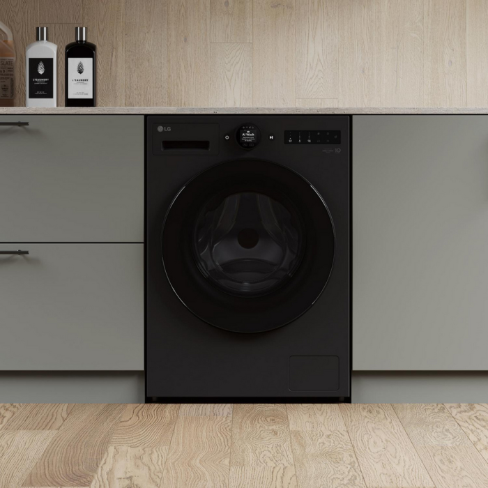 LG WHX9516TBC 11kg/6kg 1400 Spin Washer Dryer - Black
