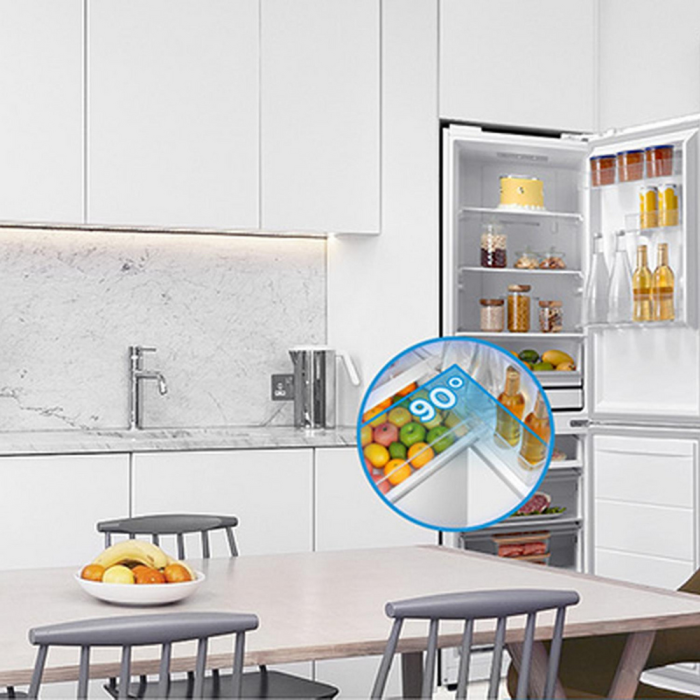 Midea MDRB379FGD01 54.7cm 60/40 No Frost Fridge Freezer