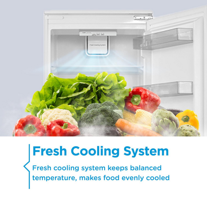 Midea MDRE379FGE01D 54cm 70/30 Built-In Fridge Freezer