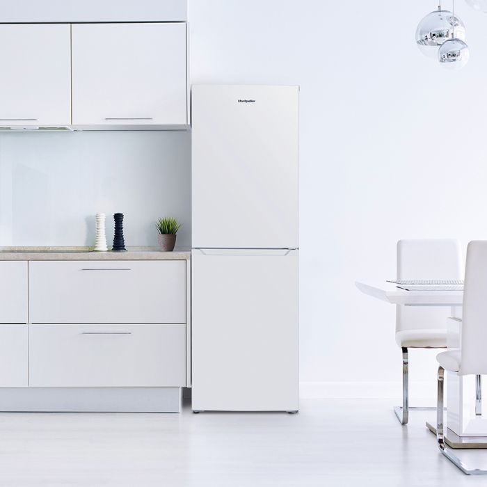 Montpellier MNF167EW 54.5cm 50/50 No Frost Fridge Freezer - White