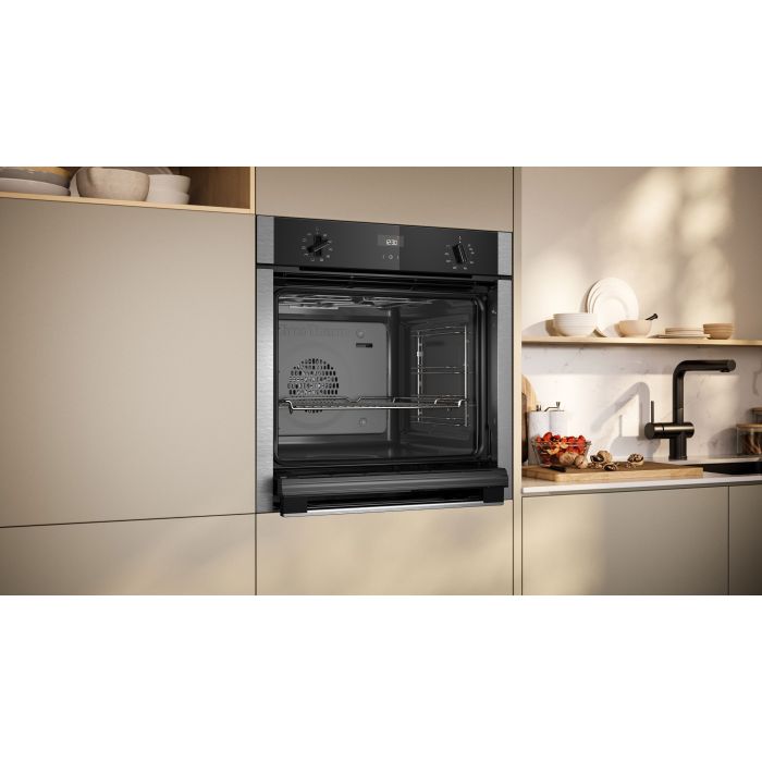 Neff B3ACE4AN3B 59.4cm Built In Electric Single Oven - Stainless Steel
