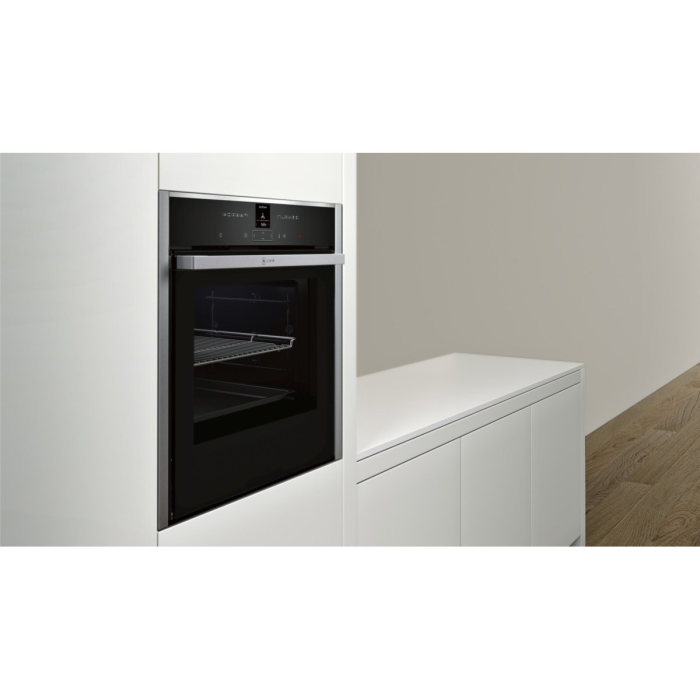 Neff B57CR23N0B 59.6cm Built In Electric Single Oven - Stainless Steel