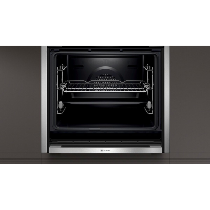 Neff B57CR23N0B 59.6cm Built In Electric Single Oven - Stainless Steel