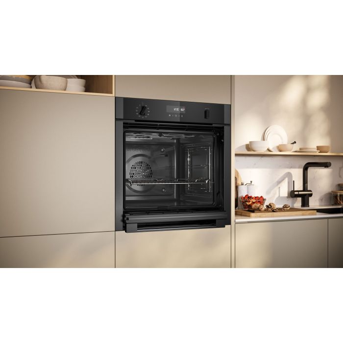 Neff B6ACH7AG7B 59.4cm Built In Electric Single Oven - Graphite Grey