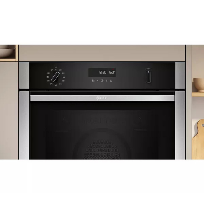 Neff B6ACH7AN7B 59.4cm Built-in Electric Oven Steel