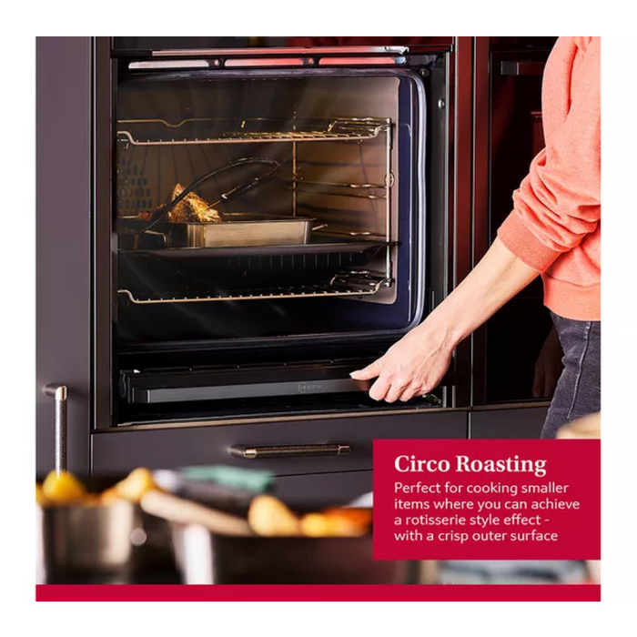 Neff B6ACH7AN7B 59.4cm Built-in Electric Oven Steel