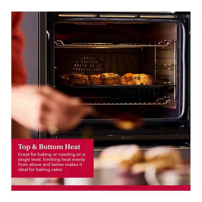 Neff B6ACH7AN7B 59.4cm Built-in Electric Oven Steel