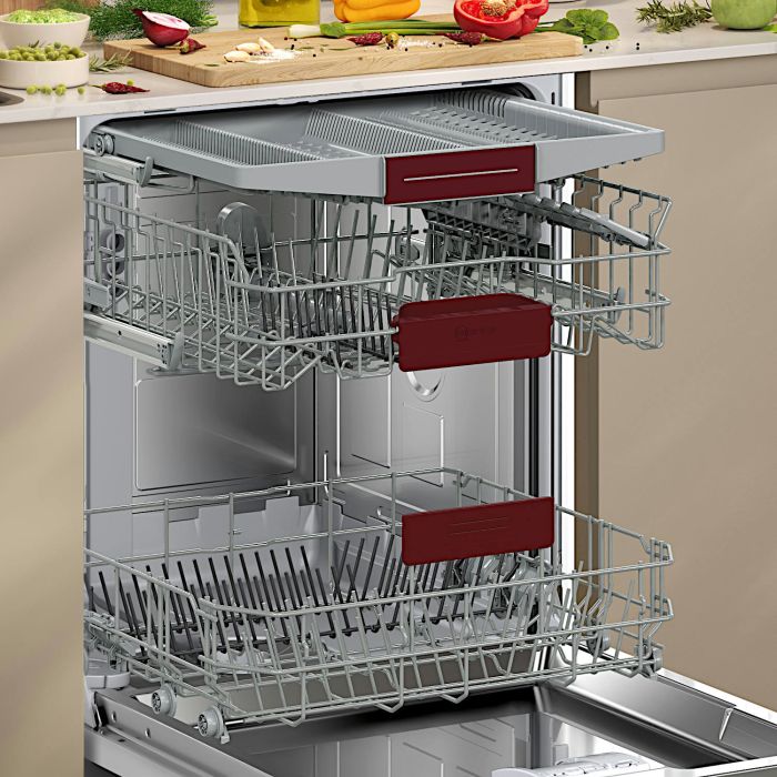 Neff S155HVX00G Integrated Dishwasher - 14 Place Settings