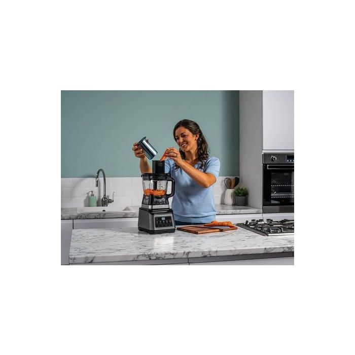Ninja BN800UK 3-in-1 Blender and Food Processor with Auto IQ - Black/Silver