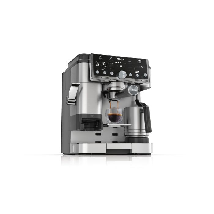 Ninja ES701UK Luxe Café Pro Series Espresso Machine - Black/Stainless Steel