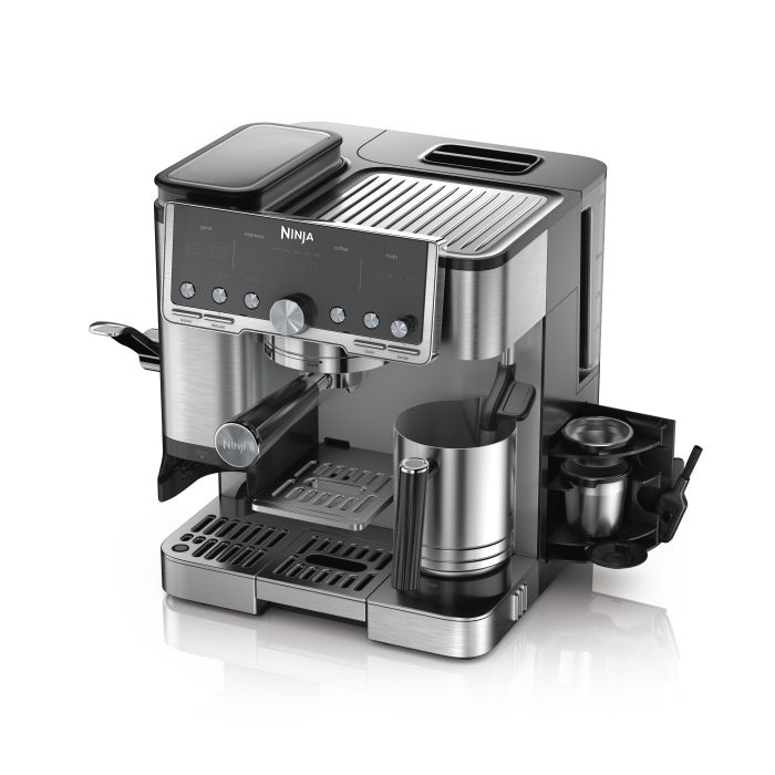 Ninja ES701UK Luxe Café Pro Series Espresso Machine - Black/Stainless Steel