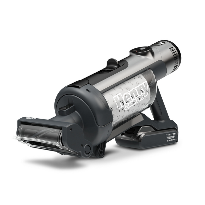 Numatic Henry Quick Pro Cordless Vac Cleaner Grey