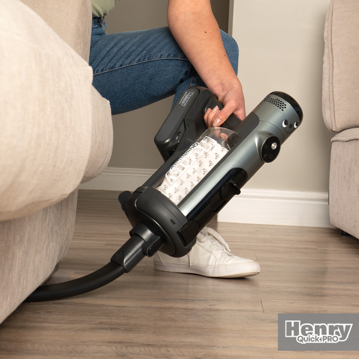 Numatic Henry Quick Pro Cordless Vac Cleaner Grey