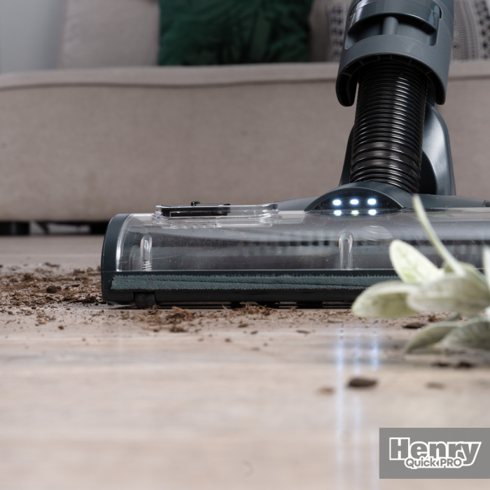 Numatic Henry Quick Pro Cordless Vac Cleaner Grey