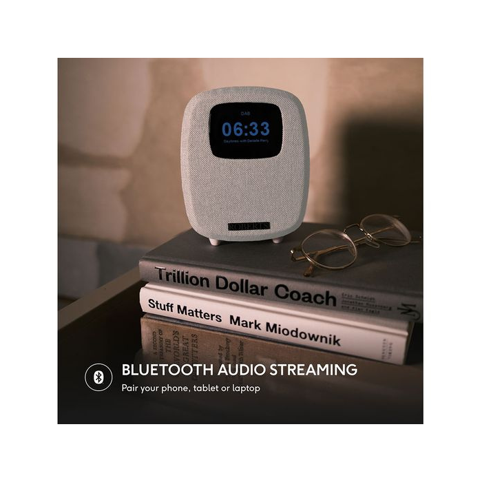 Roberts ORTUS5W DAB+/FM Bluetooth Radio - White Model