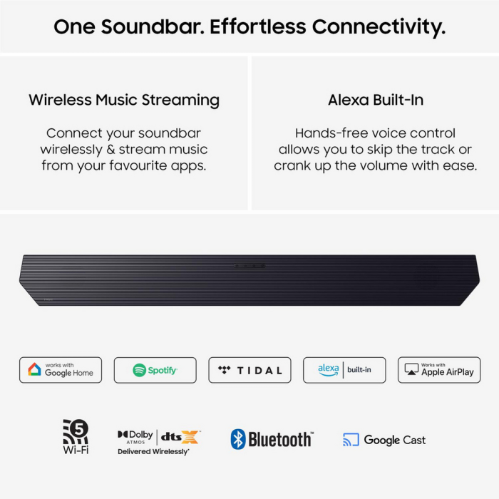 Samsung HW-Q990H/XU 11.1.4ch Soundbar with Subwoofer