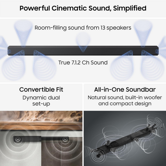 Samsung HW-QS90H/XU 7.1.2ch Q-Series Soundbar